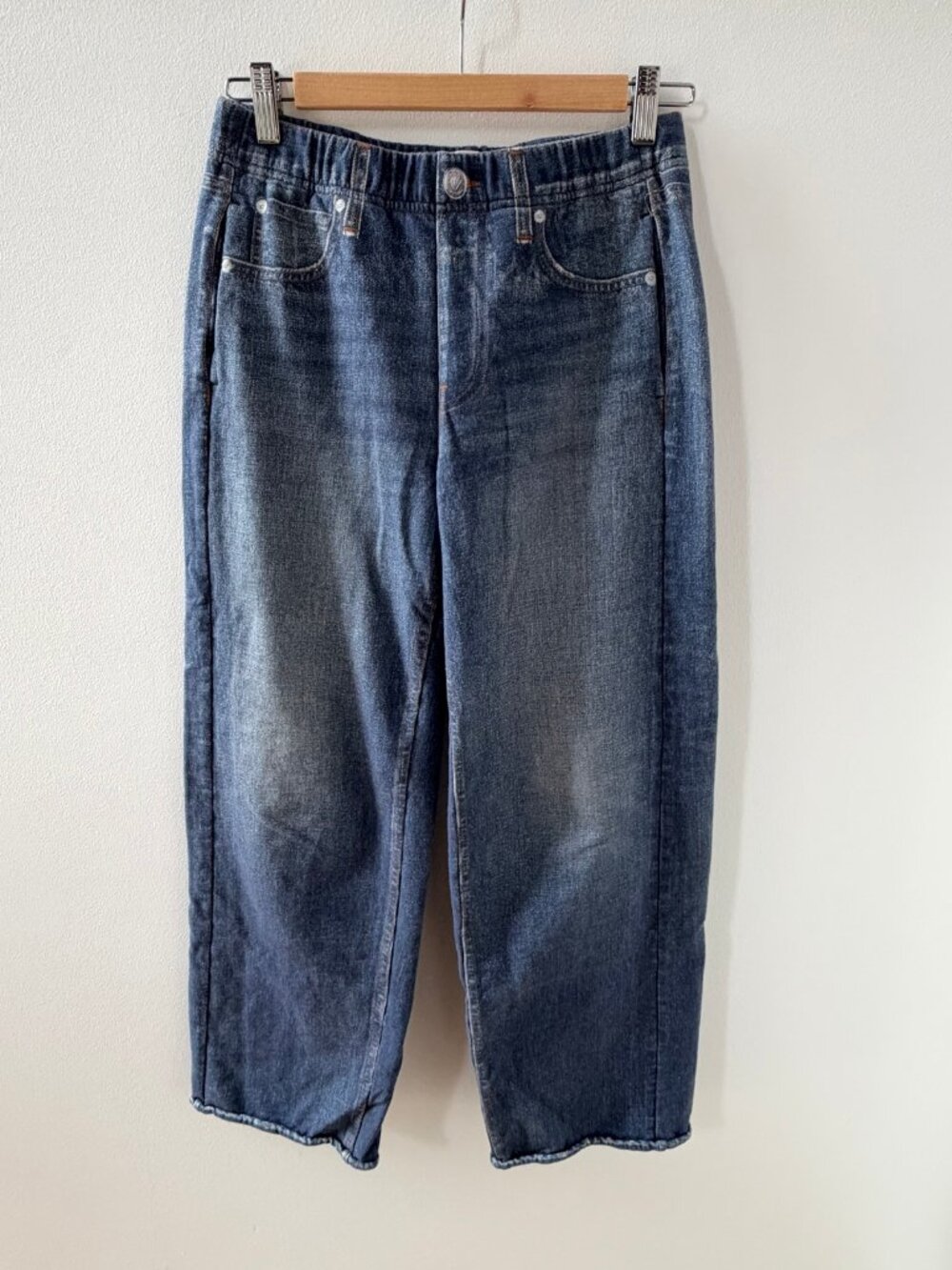 Rag & Bone Miramar Terry Wide Leg Pant Lenox Wash | S